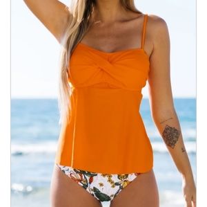 NWT 2pc Tankini Swimsuit Sz L